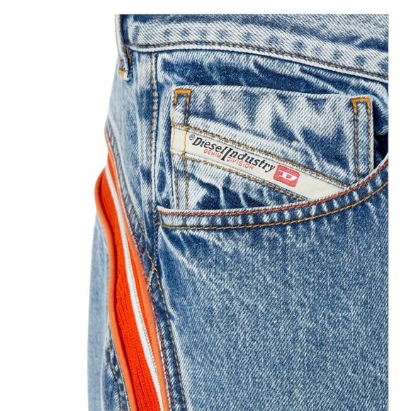 *NWOT Women’s Diesel Straight Jeans D-Vulkos Oemah Jeans – Sz 27/L 32 - Picture 4 of 11